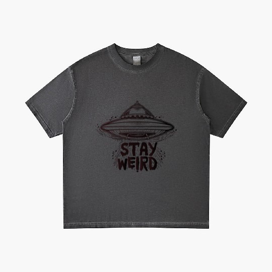 Stay Weird Gradient T Shirts