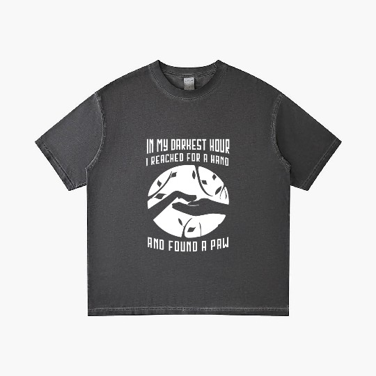 In my darkest hour I reached for a hand Gradient T Shirts