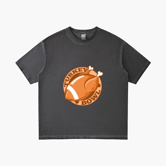 Turkey Bowl American Football Thanksgiving Gradient T Shirts