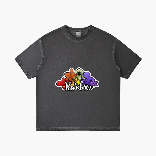 Rainbow Orchid Society Gradient T Shirts