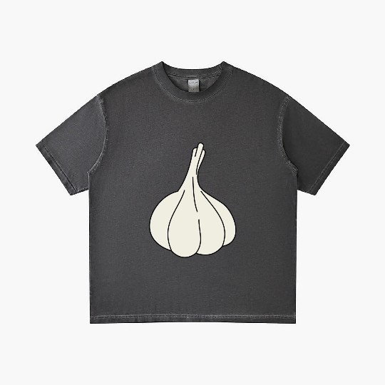 garlic knoblauch veggie vegetable gemuese2 Gradient T Shirts