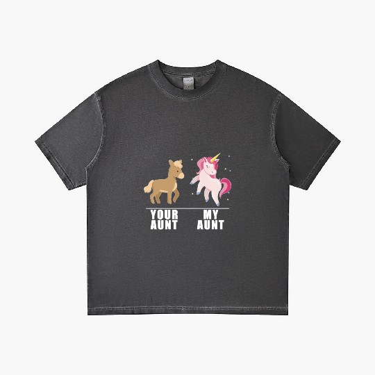 Your Aunt My Aunt Unicorn Gradient T Shirts