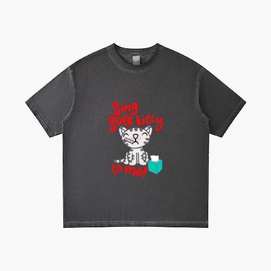 Theory Sing Soft Kitty Song Gradient T Shirts