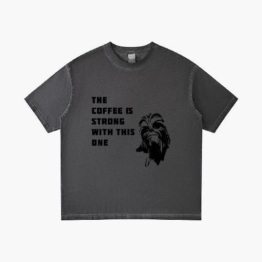 coffee chewbacca strong dark side beart Movie lol Gradient T Shirts