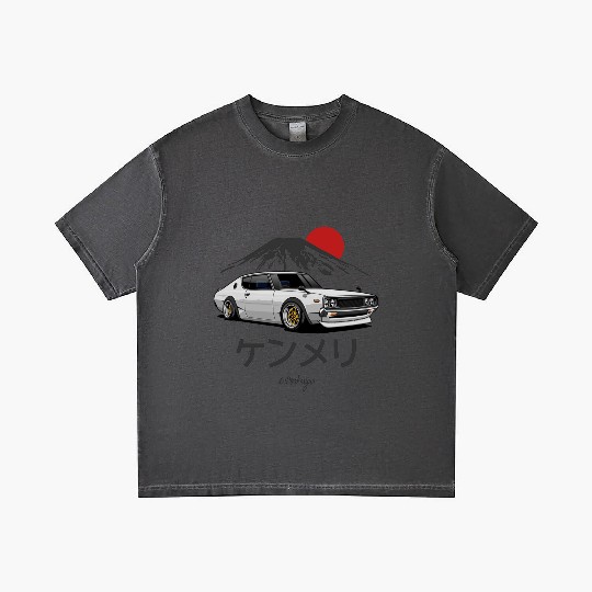 JDM Car Gradient T Shirts