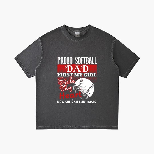 Softball - softball dad s - proud softball dad Gradient T Shirts