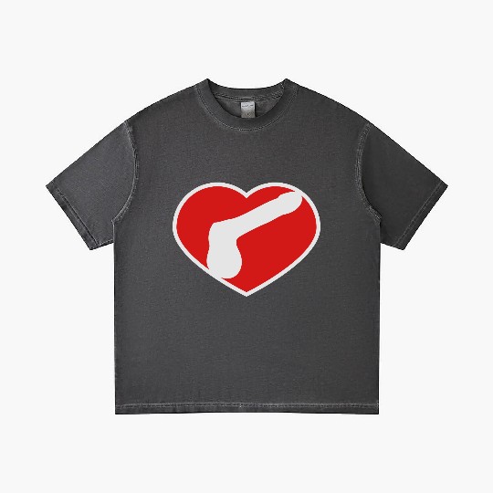 logo i love heart gay gay cock lover penis big man Gradient T Shirts