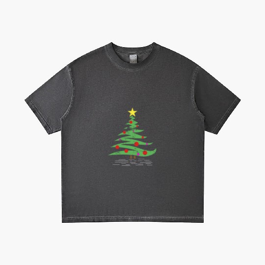 Christmas Tree gift winter kids grandparents Gradient T Shirts