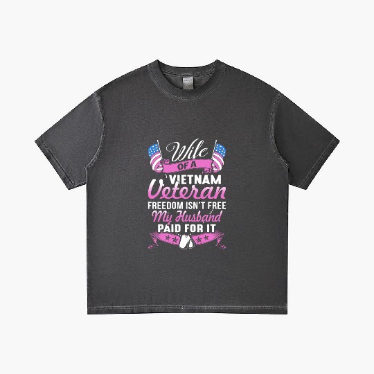 wife of a vietnam veteran freedom isnt free my hus Gradient T Shirts