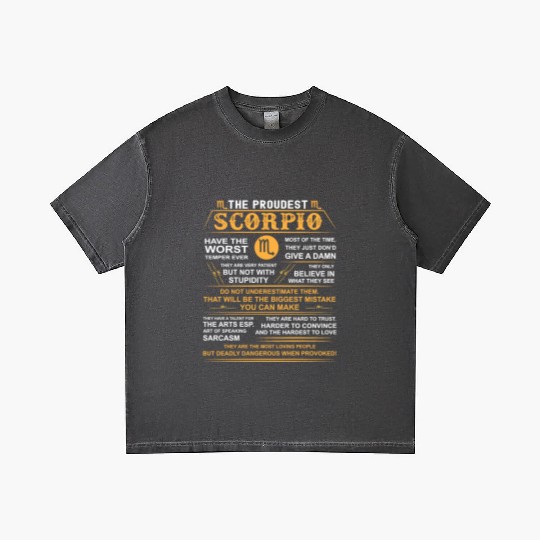 Scorpio zodiac Gradient T Shirts