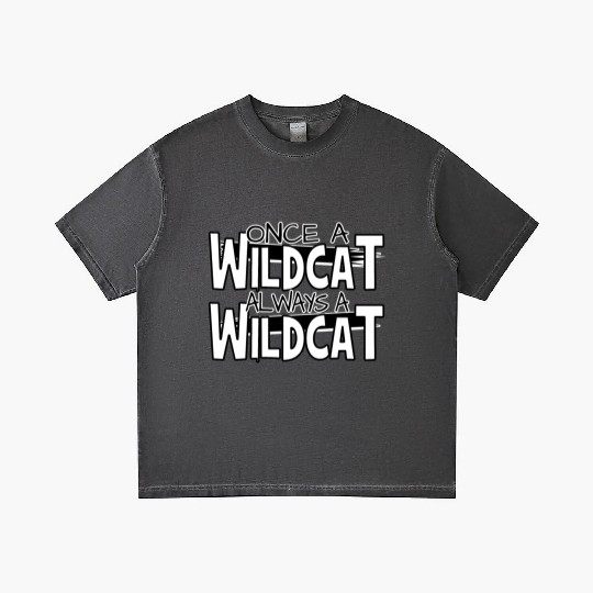 Once A Wildcat Always A Wildcat School Pride Gradient T Shirts