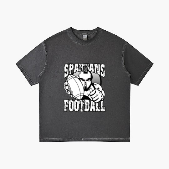 Spartans Football Homecoming Sports School Pride Gradient T Shirts