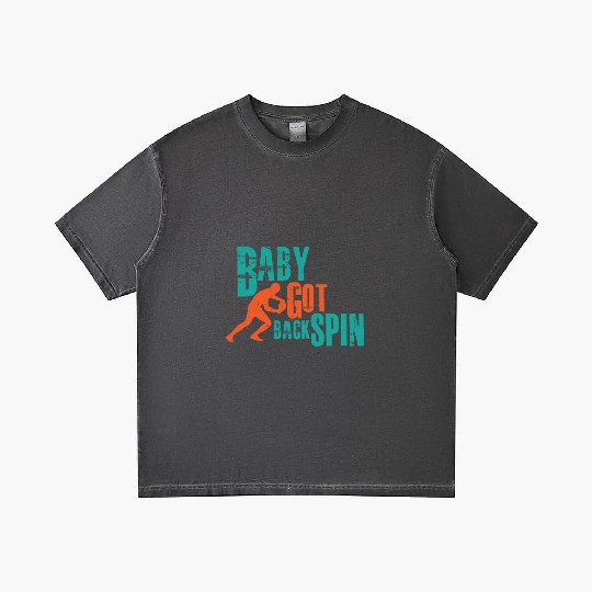 I play table tennis with backspin and backhand Gradient T Shirts