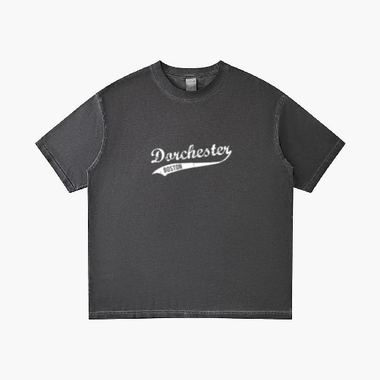 Dorchester Boston Massachusetts Vintage Look Gradient T Shirts
