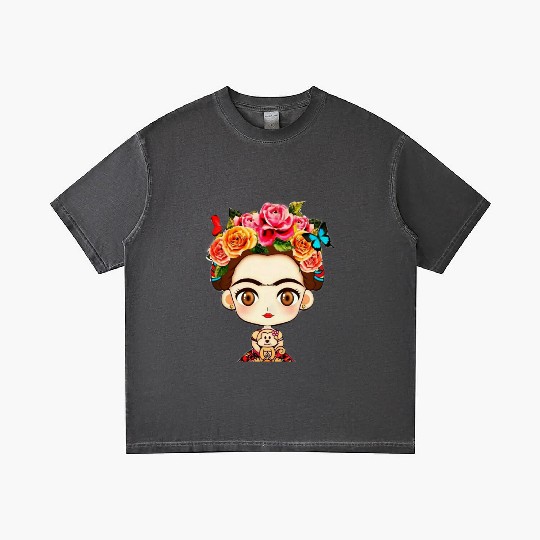 FRIDA KAHLO woman Gradient T Shirts