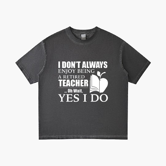 Retired Teacher Gradient T Shirts