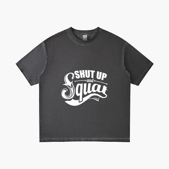 Shut up and squat gym Gradient T Shirts
