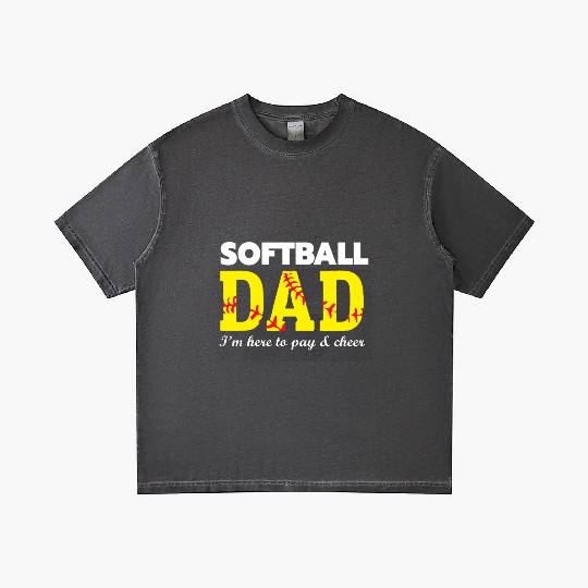 softball dad Gradient T Shirts