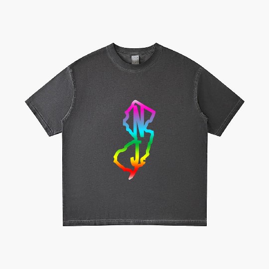 New Jersey Gay Pride LGBTQ Gradient T Shirts