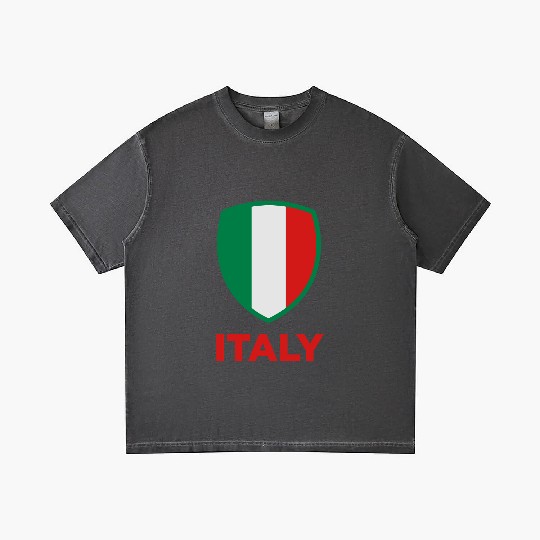 National Flag of Italy Gradient T Shirts
