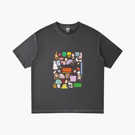 Friends Show Gradient T Shirts