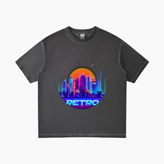 Synthwave Space: Retrowave Gradient T Shirts