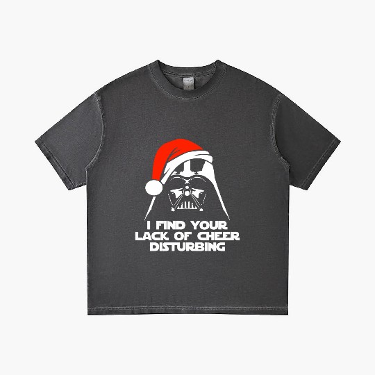 Darth Vader Santa Claus Christmas Sweater Design Gradient T Shirts