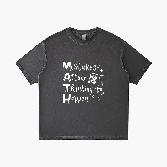 Math Teacher Gradient T Shirts