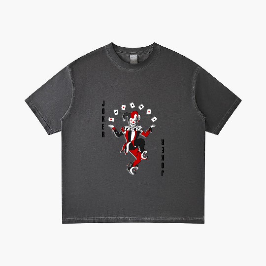 Joker Joggling Card Gradient T Shirts