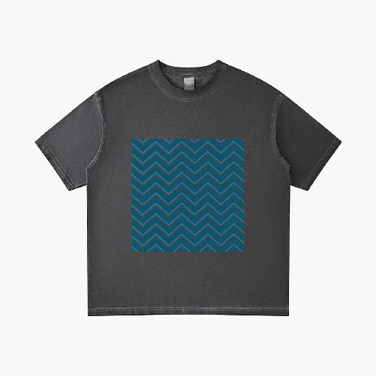 zig zag Gradient T Shirts