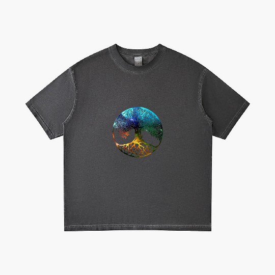 Tree of Life Mandala Gradient T Shirts