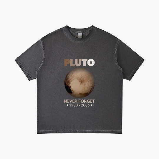 Pluto Never Forget 1930-2006 Gradient T Shirts