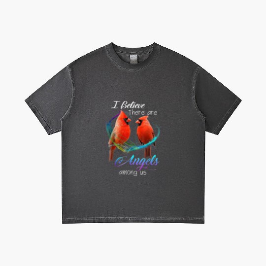 Cardinal Bird Gradient T Shirts