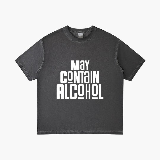 May Contain Alcohol Gradient T Shirts