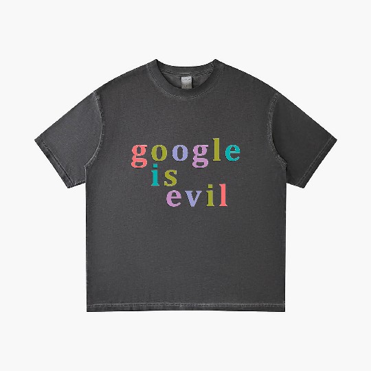 Google Is Evil Nbr 01 Gradient T Shirts