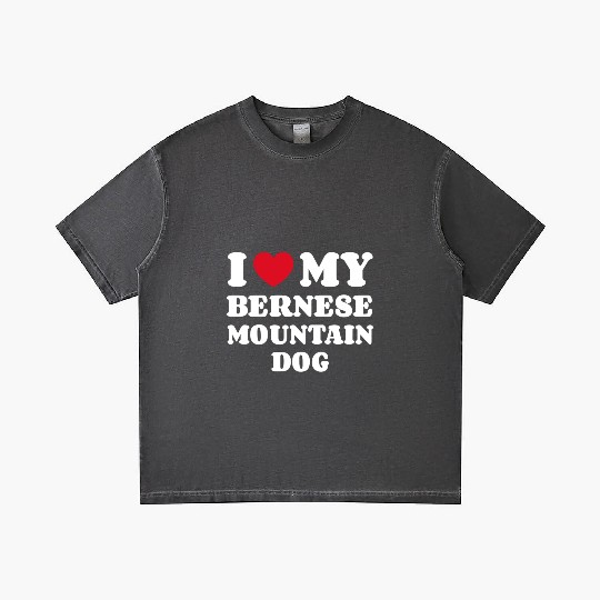 Bernese Mountain Dog Gradient T Shirts