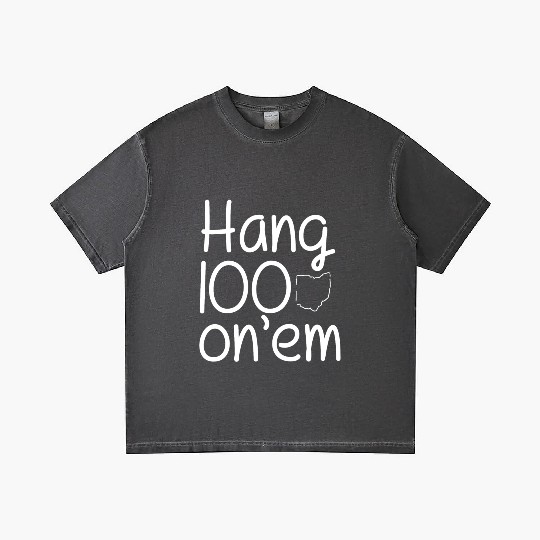 Hang 100 On Em college football funny Gradient T Shirts