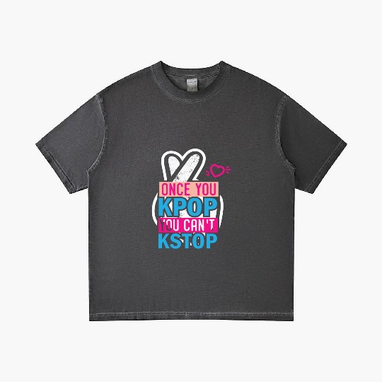 K-pop K-pop Clothing K-pop Music K-pop Gradient T Shirts