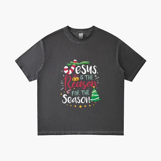 Jesus is the reason for the season Gradient T Shirts