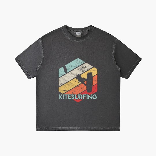 Kitesurfing Freestyle Kite Board Surfing Kiteboard Gradient T Shirts
