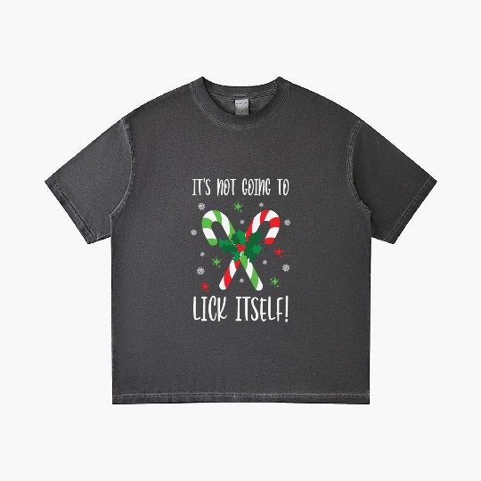 Its Not Going to Lick Itself Xmas Gradient T Shirts