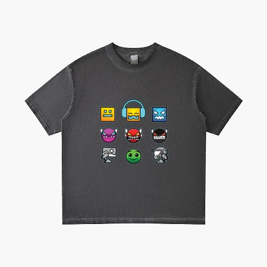 geometry dash insane Gradient T Shirts