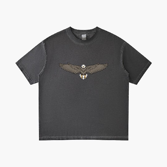 Bald Eagle Flying Cool Eagle Lovers Gradient T Shirts