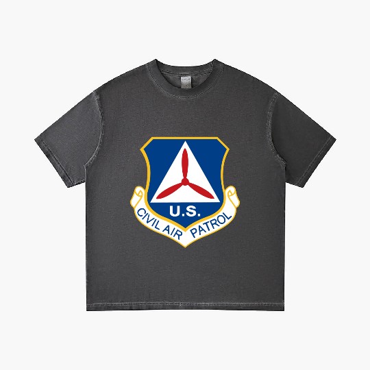 Civil Air Patrol Logo Air Force Cap Military Veter Gradient T Shirts