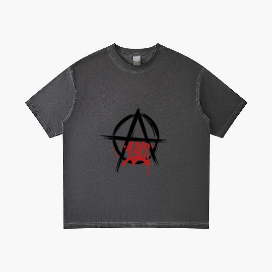 ACAB 1312 Anarchy symbol Gradient T Shirts
