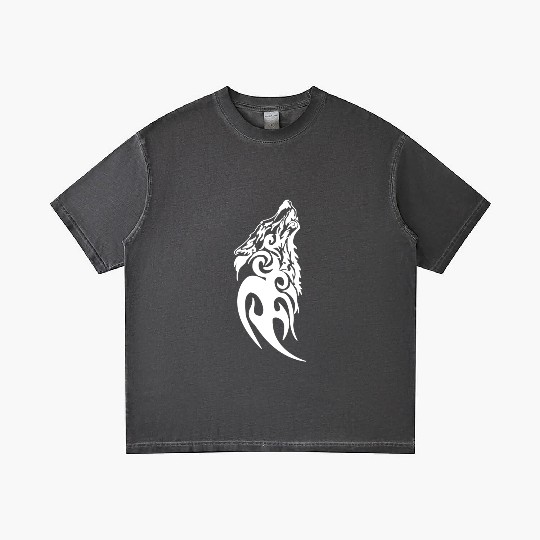 Fenrir Wolf Nordic Symbol Rune Thor Odin Norsemen Gradient T Shirts