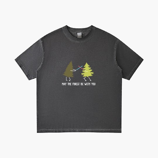 May the forest be with you Gradient T Shirts