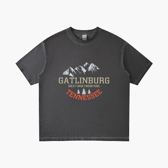 Gatlinburg Tennessee Great Smoky Mountains Gradient T Shirts