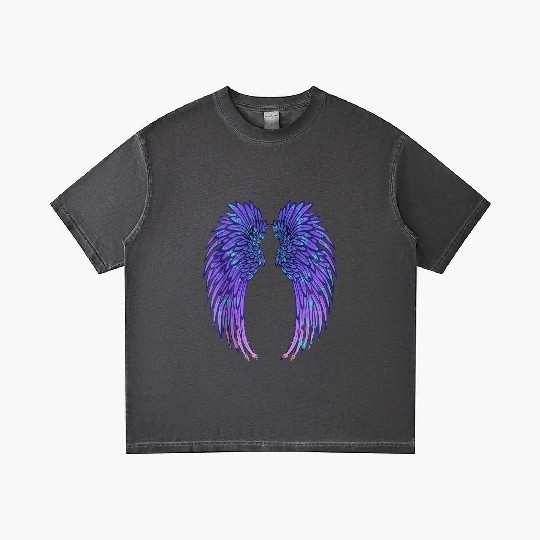 Angel Wings Eagle Wings Broken Wings Wild Wings On Gradient T Shirts