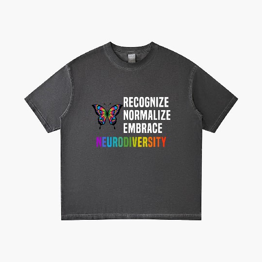 Recognize Embrace Neurodiversity Gradient T Shirts